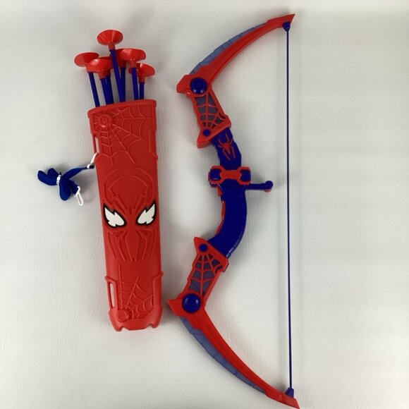 Unbranded Other - Marvel Spider-Man Bow Arrow Set Archery Toy Spider Quiver Suction Cup Arrows